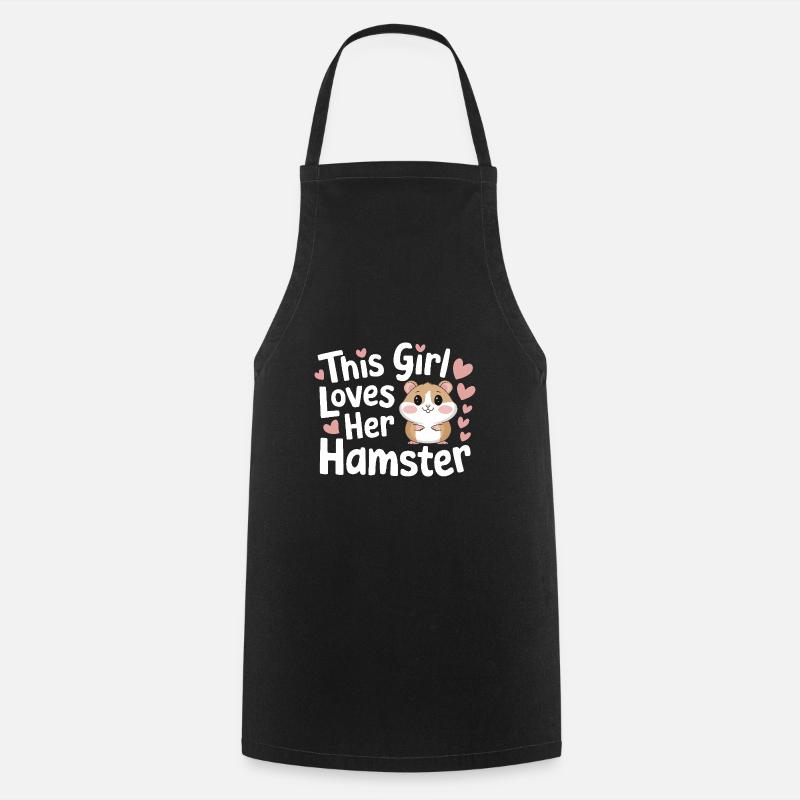 Hamster - Tablier de cuisine - noir