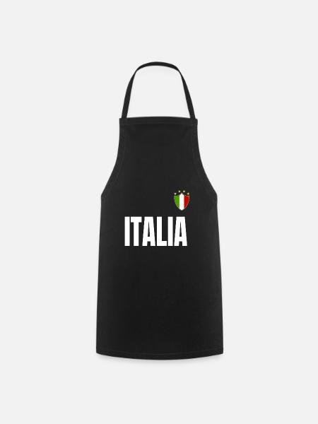 italia Sommer - Kochschürze - Schwarz