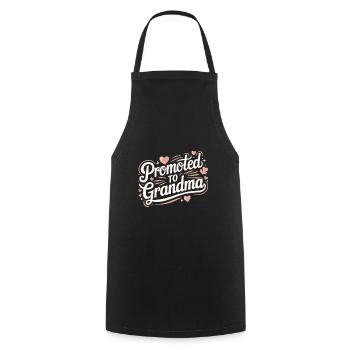 Grandma Grandmother Mother's Day Family - Cooking Apron - black - Front - AI Model Male 185 dark (185cm)