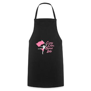 Color Guard - Cooking Apron - black - Front - AI Model Male 185 dark (185cm)