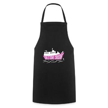 Cruise Cruise Ship - Cooking Apron - black - Front - AI Model Male 185 dark (185cm)