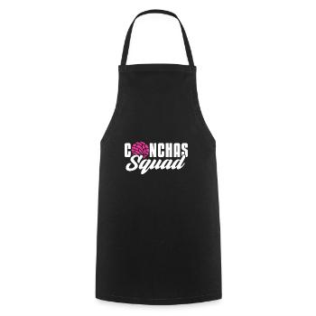 conchas squad Design pour un passionné de mexicain - Tablier de cuisine - noir - Devant - AI Model Male 185 dark (185cm)