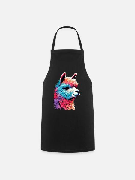 Alpaca - Cooking Apron - black