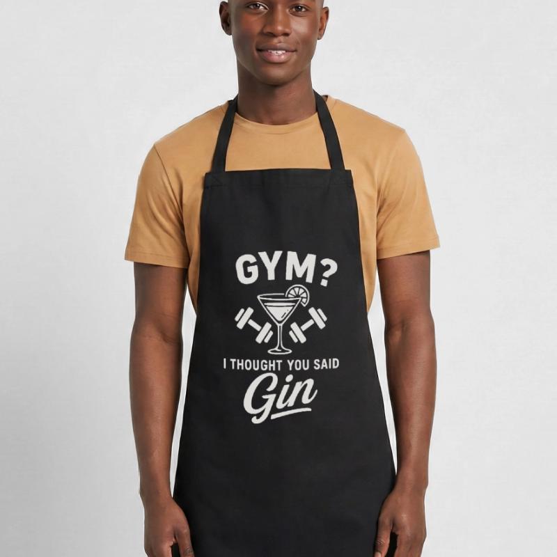 Gym oder Gin ? Kochschürze
