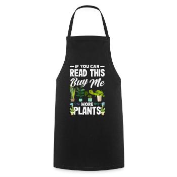 Garden & Plant Lovers Gifts - Cooking Apron - black - Front - AI Model Male 185 dark (185cm)