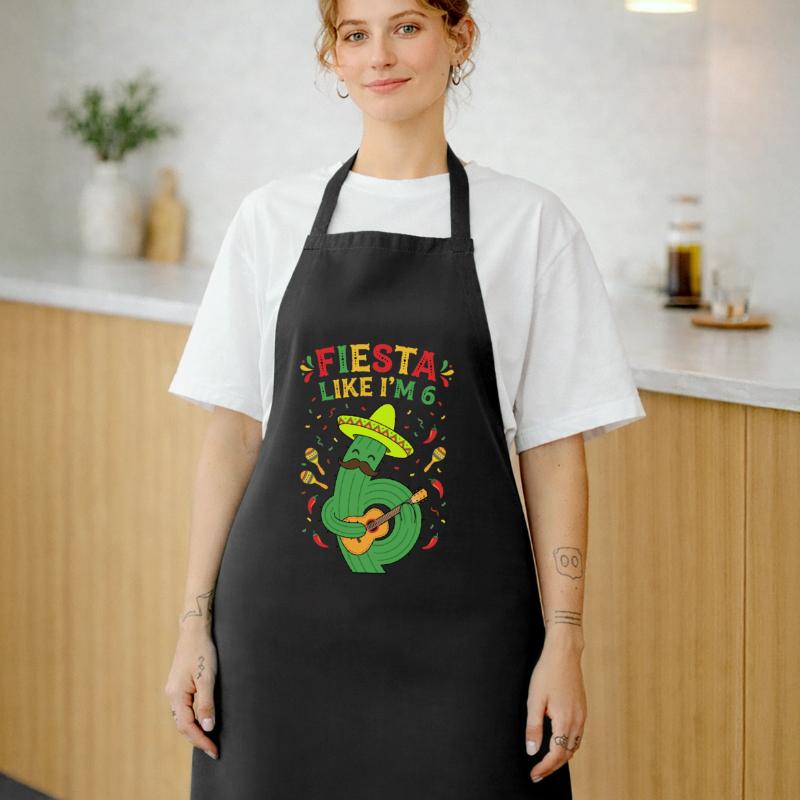 Fiesta comme si j’avais 6 cactus Tablier de cuisine