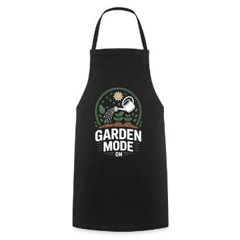 Mode jardin sur Gartenmodus An Gärtner - Tablier de cuisine - noir - Devant - AI Model Male 185 dark (185cm)