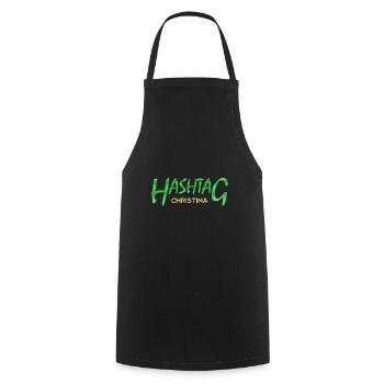 Hashtag Christina - Tablier de cuisine - noir - Devant - AI Model Male 185 dark (185cm)