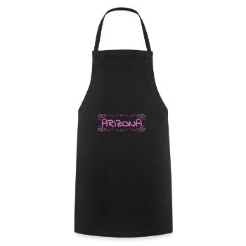 Arizona - Cooking Apron - black - Front - AI Model Male 185 dark (185cm)