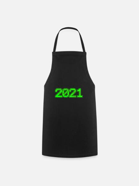 Nerd 2021 - Kochschürze - Schwarz