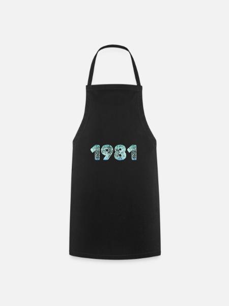 Cold 1981 - Kochschürze - Schwarz