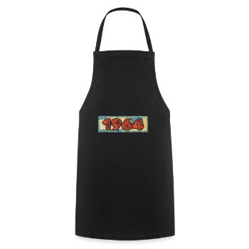 Witzig 1964 - Tablier de cuisine - noir - Devant - AI Model Male 185 dark (185cm)
