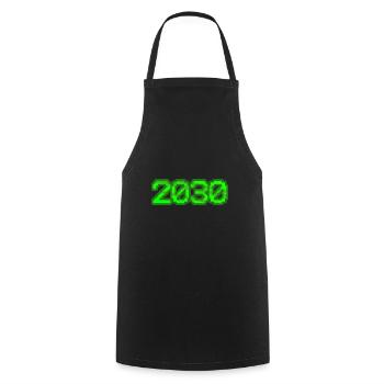 2030 2030 - Kochschürze - Schwarz - Vorne - AI Model Male 185 dark (185cm)