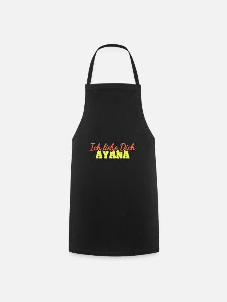 Ayana - Kochschürze - Schwarz