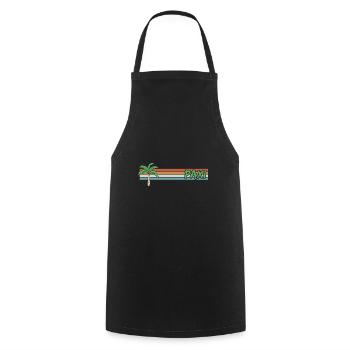 Cadeau pour Paxi - Tablier de cuisine - noir - Devant - AI Model Male 185 dark (185cm)