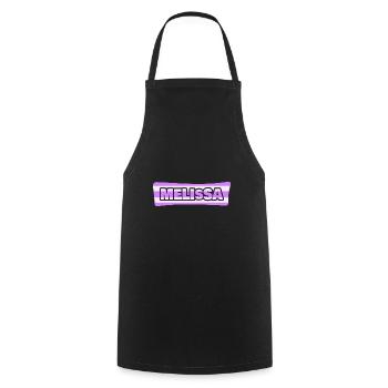 Bachelor Sex pour Melissa Wedding Bachelorette - Tablier de cuisine - noir - Devant - AI Model Male 185 dark (185cm)