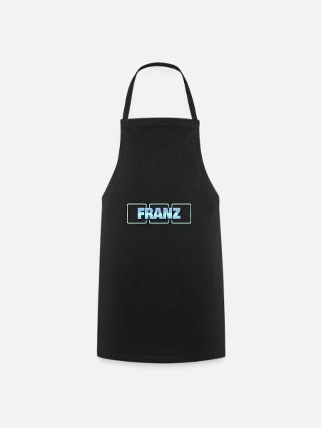 Franz als Baby - Kochschürze - Schwarz