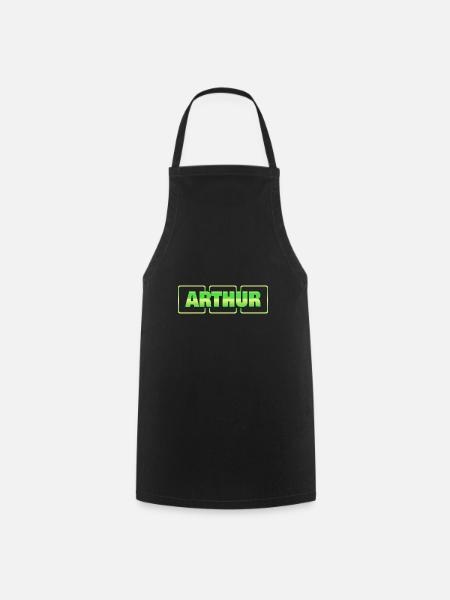 Geschenkidee Arthur - Kochschürze - Schwarz