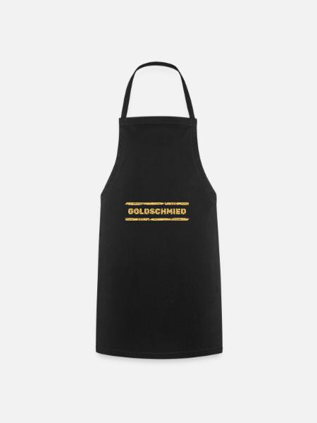 Goldschmied - Kochschürze - Schwarz
