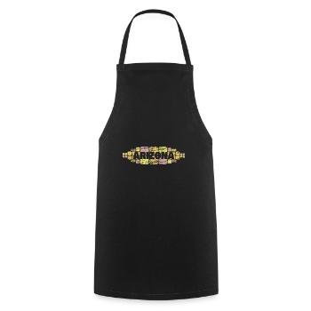 Mom Arizona - Cooking Apron - black - Front - AI Model Male 185 dark (185cm)