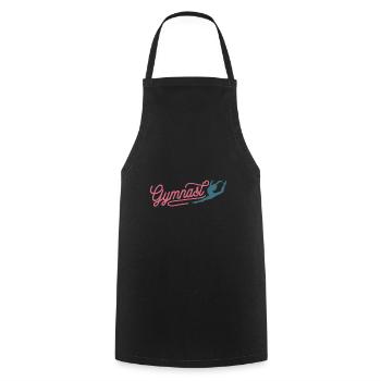Gymnastics Gymnastics Gymnastics Athletics - Cooking Apron - black - Front - AI Model Male 185 dark (185cm)