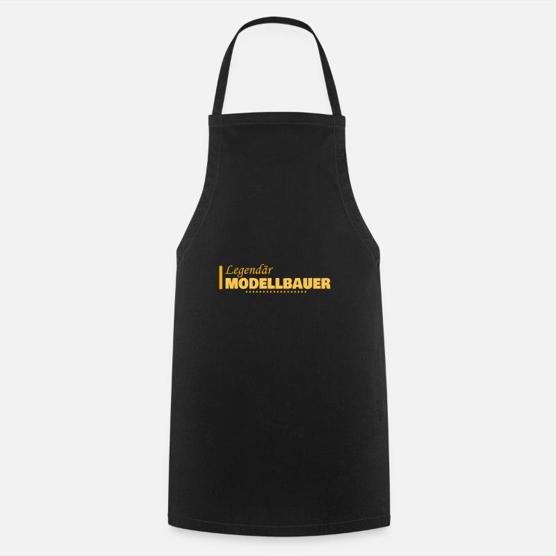 Occupation Model Maker - Cooking Apron - black