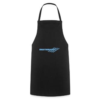 Arbeitsplatz Ergotherapeut - Kochschürze - Schwarz - Vorne - AI Model Male 185 dark (185cm)