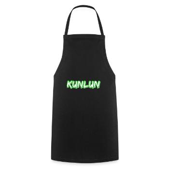 Kunlun - Kochschürze - Schwarz - Vorne - AI Model Male 185 dark (185cm)