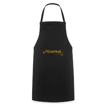 Cocktails Beach Bar - Cooking Apron - black - Front - AI Model Male 185 dark (185cm)