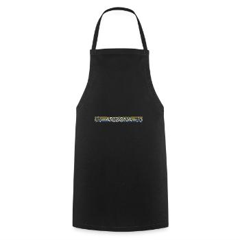Birthday Arizona - Cooking Apron - black - Front - AI Model Male 185 dark (185cm)