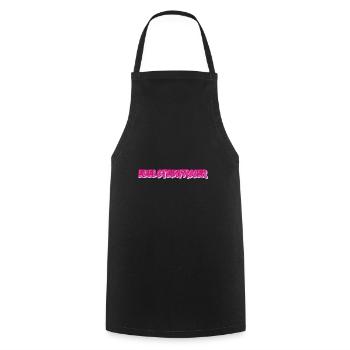 Gift for gem setters - Cooking Apron - black - Front - AI Model Male 185 dark (185cm)
