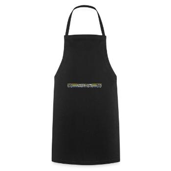 Arthur - Tablier de cuisine - noir - Devant - AI Model Male 185 dark (185cm)
