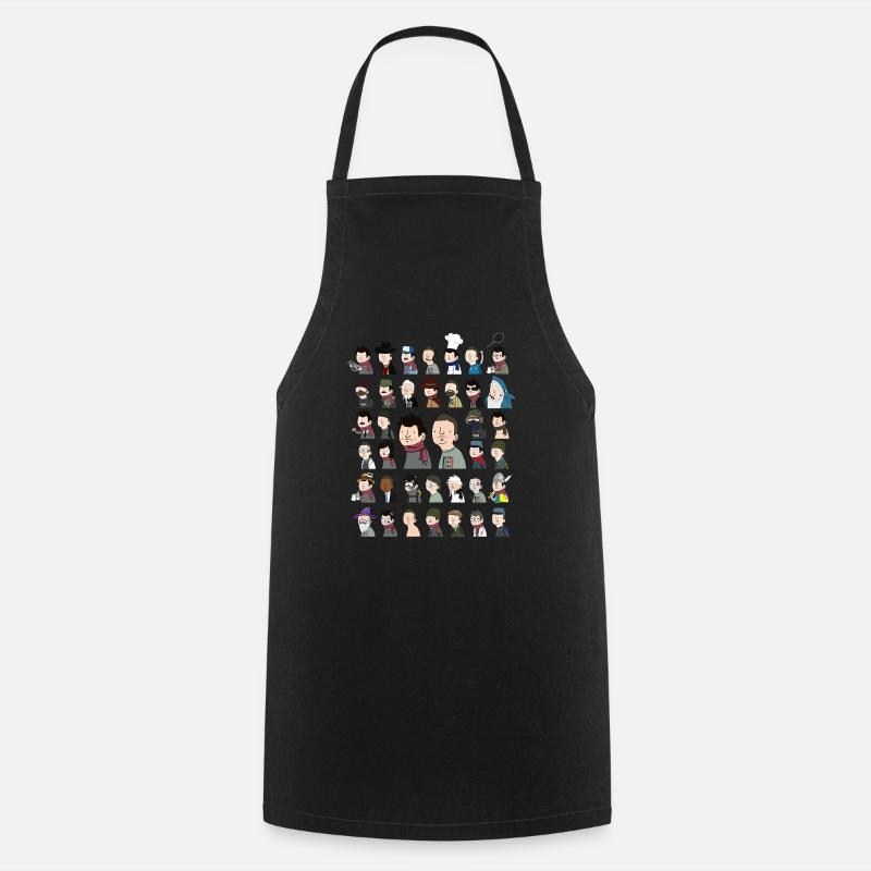 Wankil World - Tablier de cuisine - noir