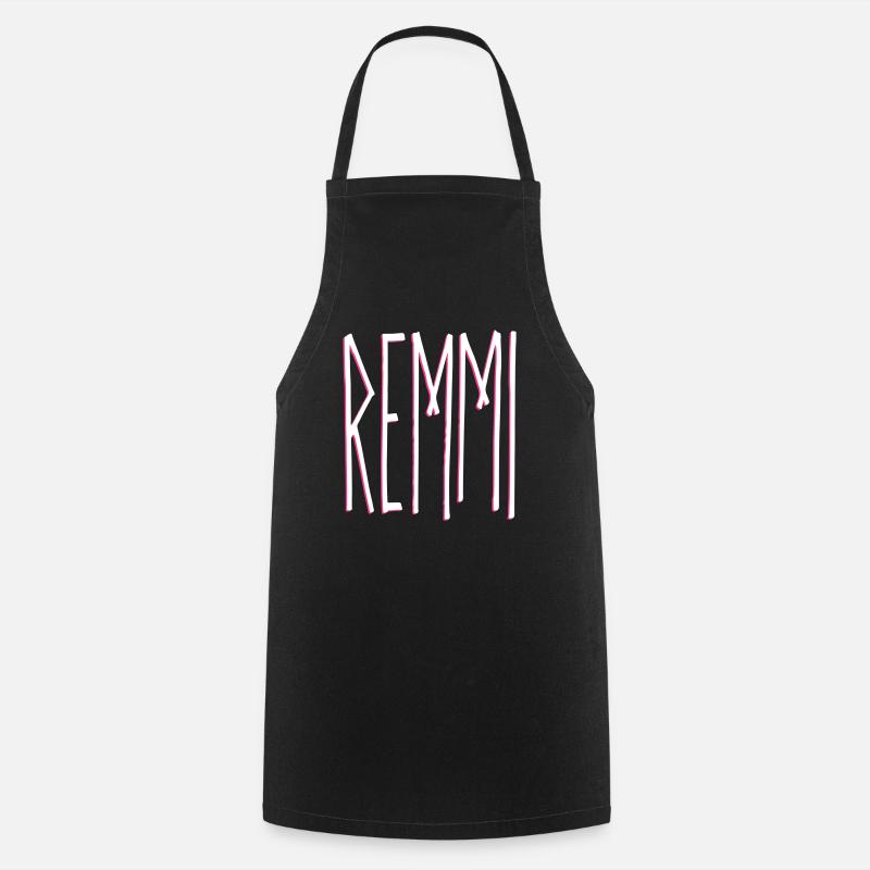 REMMI | Remmi-Demmi | Partnerlook - Kochschürze - Schwarz