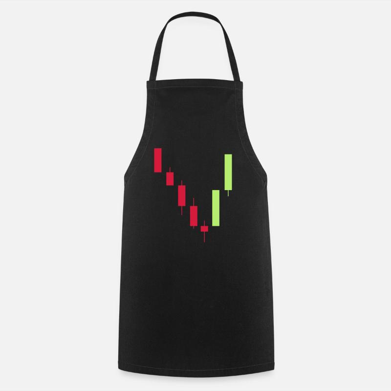 commerce - Tablier de cuisine - noir