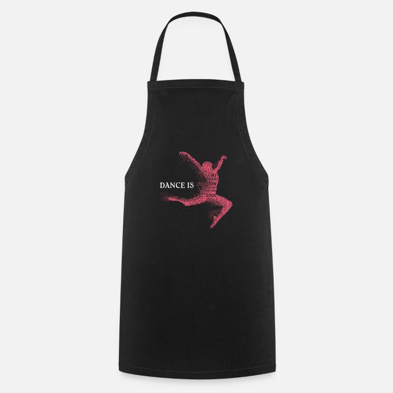 La danse classique est ma danseuse de cœur - Tablier de cuisine - noir