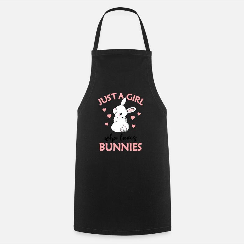 Hare - Cooking Apron - black