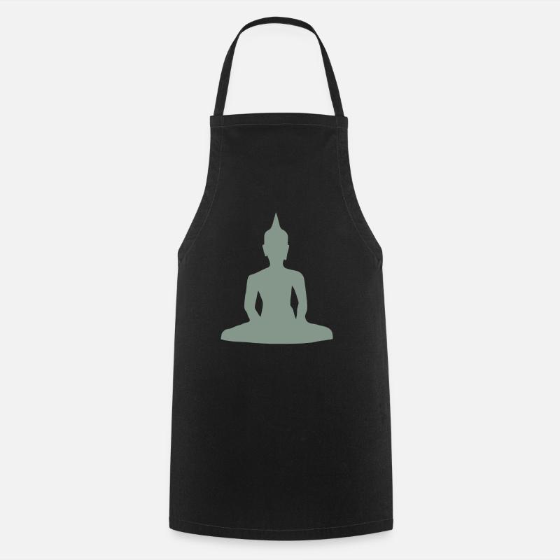 litte buddha - Kochschürze - Schwarz
