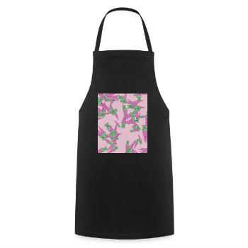 Sugar cone - Cooking Apron - black - Front - AI Model Male 185 dark (185cm)