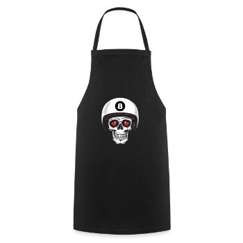 Malbolge - Tablier de cuisine - noir - Devant - AI Model Male 185 dark (185cm)