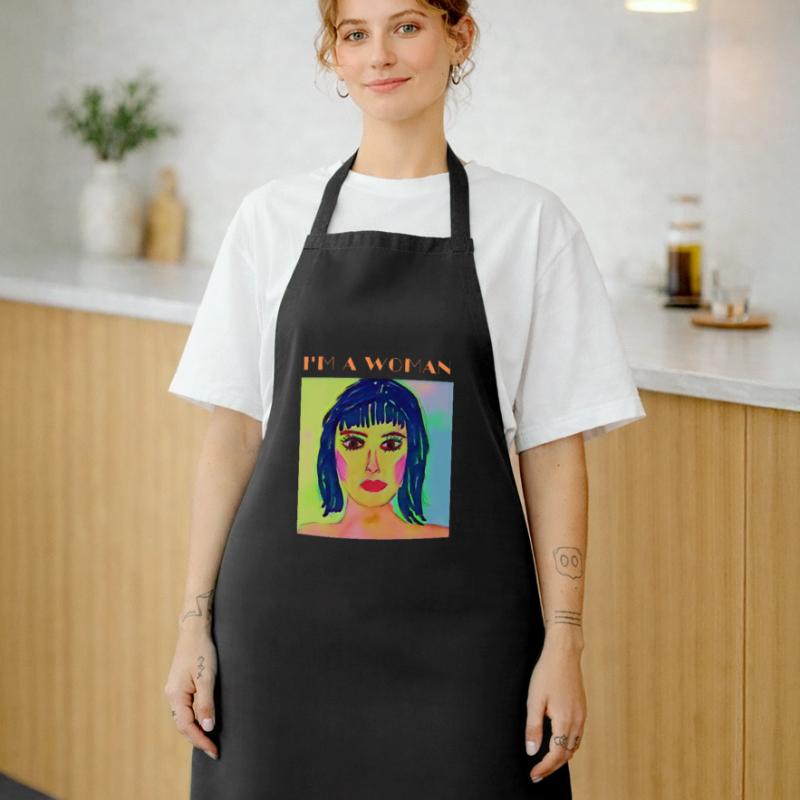 Ich bin eine Frau, cis oder trans, was auch immer Kochschürze