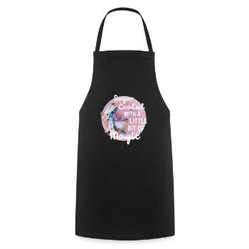 Boulangerie Baker Boulangerie Boulangerie Gâteau de confiserie - Tablier de cuisine - noir - Devant - AI Model Male 185 dark (185cm)