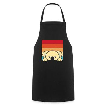 Koalas are impressive - Cooking Apron - black - Front - AI Model Male 185 dark (185cm)