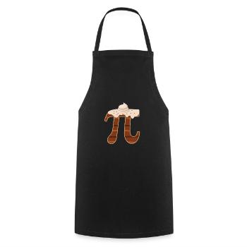 Lustige Schokolade Sahne Pi Day Pie Math Lover - Kochschürze - Schwarz - Vorne - AI Model Male 185 dark (185cm)