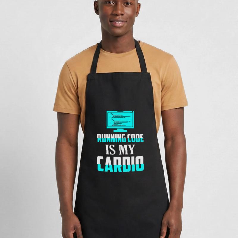 Running Code est mon logiciel de codage cardio Tablier de cuisine