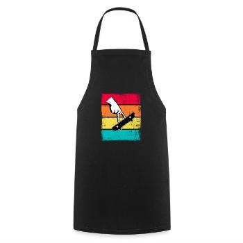 Fingerboarding Shirt, Fingerboard Shirt, Fingerboa - Cooking Apron - black - Front - AI Model Male 185 dark (185cm)