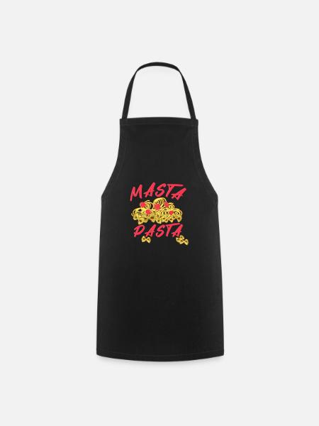Meister der Pasta - Kochschürze - Schwarz