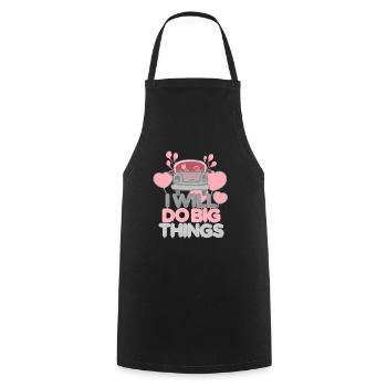 Great Expectation - Humanity - Cooking Apron - black - Front - AI Model Male 185 dark (185cm)