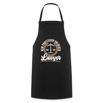 Juge Instance Salle d’audience Droit Justice Avocat Avocat - Tablier de cuisine - noir - Devant - AI Model Male 185 dark (185cm)