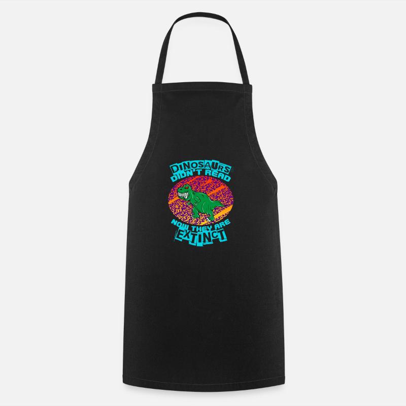 DINOSAUR 2 - Cooking Apron - black